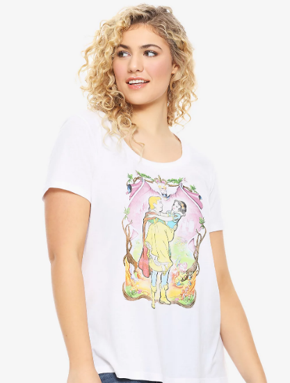 snow white plus size shirt